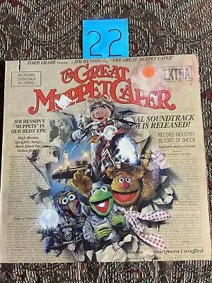 The Muppets The Great Muppet Caper Soundtrack LP Record Vinyl SD-16047 VG/VG+ • $14.13