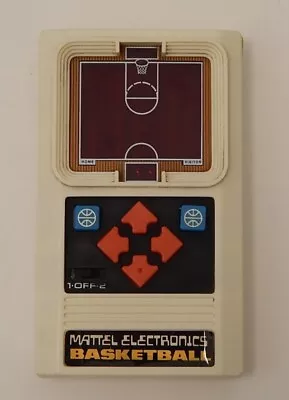 Vintage 2003 Classic Mattel Basketball Electronic Handheld Game Console Works • $19.99