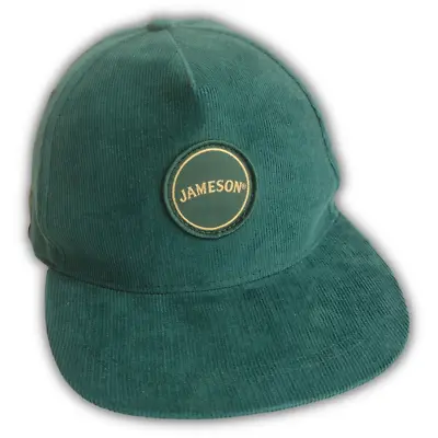 Jameson Irish Whiskey Green Corduroy Adjustable Hat Cap Adult Size VGC • $29.99