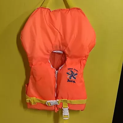 Stearns Splash Zone Orange Child Youth Life Jacket Vest Preserver PFD 30 50 Lbs • $10