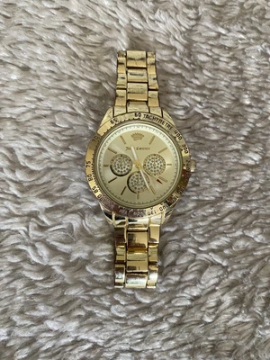 £19.99 • Buy Juicy Couture Gold Band Watch Diamonte Detail Working Fair Conditon 
