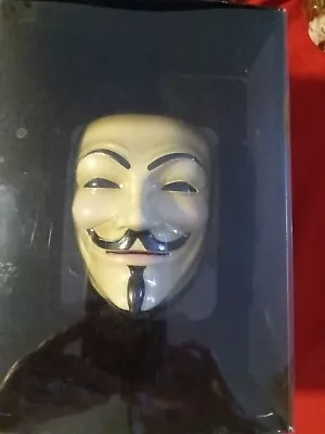 $15 • Buy V For Vendetta Mask  Guy Fawkes MASK NEW IN BOX  Collectible
