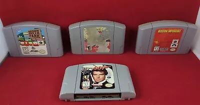 N64 Game Lot Authentic Cleaned Tested South Park Pokemon Snap Goldeneye Mission • $19.99