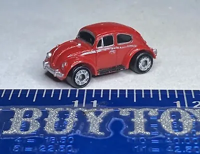 $21.35 • Buy Vintage Micro Machines Volkswagen VW Beetle Bug RED 1994 LGT VHTF Miniature Toy