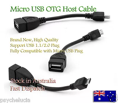 OTG Host Cable Micro USB For SAMSUNG Galaxy Nexus Sony HTC Tablet Android Phone • $2.58