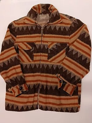 Vintage Macinaw Woolens Traverse Bay Woolen Co. Men's Wool Coat Sz 44 • $400
