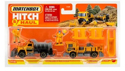 Matchbox Hitch And Haul 2024 Construction Road Strip King Plowverizer Wave 1 • $17