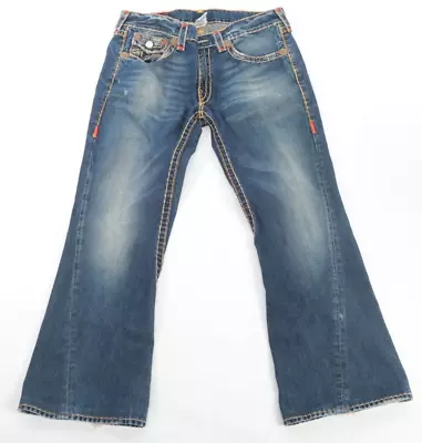 HOT USA Men's TRUE RELIGION JOEY SUPER T BOOTCUT FLARE Jeans 36 X 33 FREE SHIP • $120