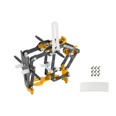 Microheli Aluminum/Carbon Fiber/Delrin Main Frame (GOLD) - BLADE MCPX BL2 • $59.99