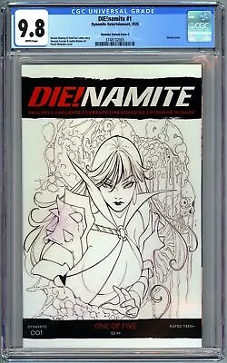 DIE!namite #1 CGC 9.8 NM/MINT Highest Grade -Peach Momoko VARIANT SKETCH COVER • $49.99