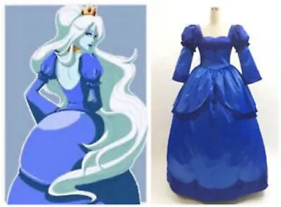 Adventure Time Ice Queen Cosplay Cosplay Costume Dress • £82.80