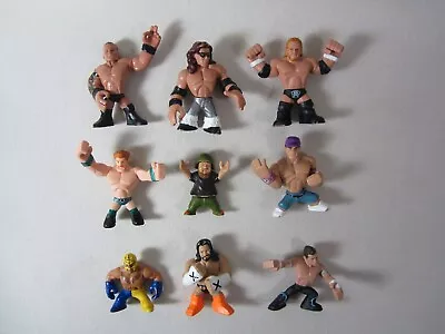 $16.99 • Buy 9 WWE Mini Wrestling Mattel Rumblers Figure Lot Morrison CM Punk Hornswoggle