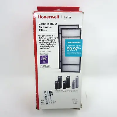 £17.15 • Buy New Genuine Honeywell Air Purifier Filters H Series 2 Pack HRF-H2 DAMAGED BOX