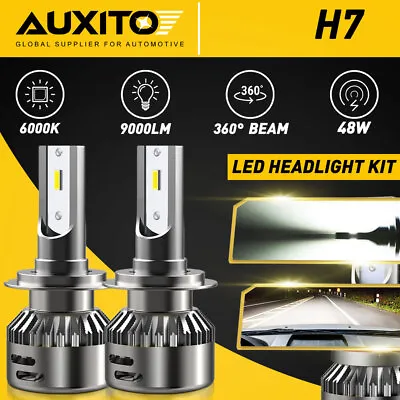 CANBUS H7 LED Headlight Super Bright Bulbs Super White 20000LM High/Low Beam EON • $19.99