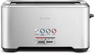 Breville 4-Slice Toaster - Fruit Bread Bit More Lift Look Crumpet Frozen • $217.60