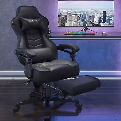 Elecwish Gaming Chair Ergonomic Computer Office Chair Recliner Swivel Seat • $50.99