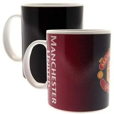 Manchester United Mug - Red Devils Heat Changing Mug GR Christmas Birthday Gift • £11.50