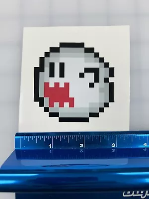 Mario Boo Video Game Glossy Waterproof Vinyl Sticker Art • $6