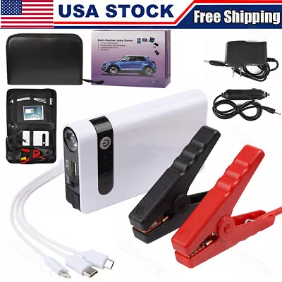 30000mAh Portable Car Jump Starter Booster Jumper Box Power Bank Battery Charger • $26.90