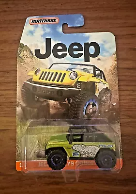 Matchbox Jeep Series - Jeep Willys Concept 1:64 Scale Die Cast 2014 DJG67 MOC • $3.95