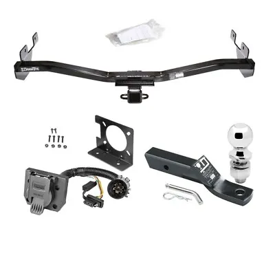 Trailer Hitch & Wiring Kit For 06-10 Hummer H3 W/Factory 7-Way + 2  Ball 2  Drop • $304.27