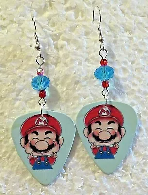 Mario Game Character 2  Hook Earrings • $7.69
