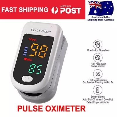 Professional Finger Pulse Oximeter Heart Rate Blood Oxygen Monitor Saturation • $11.95