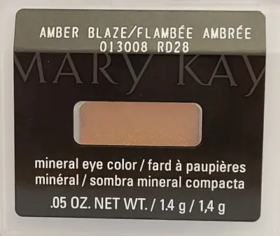 Mary Kay Mineral Eye Color - AMBER BLAZE 013008 - Discontinued New • $10.99