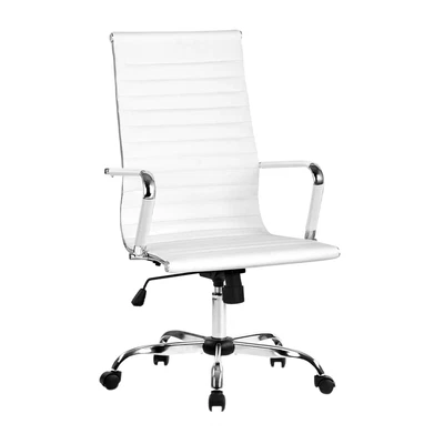 $152 • Buy Artiss Gaming Office Chair Computer Desk Chairs Home Work Study White High Back