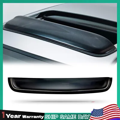 34inch Black Sun/Moon Roof Top Window Sunroof Visor Vent Rain/Wind Deflector NEW • $30.78