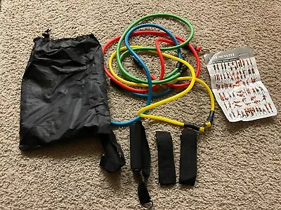 Live Monster 150 Lbs Stackable High Resistance Band Set Home GYM Fitness Workout • $15