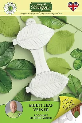 Katy Sue Multi-Leaf Veiner Mould (Flower Pro Collection) Brand New In Packaging • £11.95