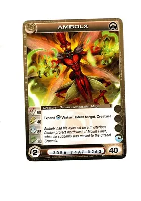 Chaotic Creature Card Danian Ambolx Min Energy • $2