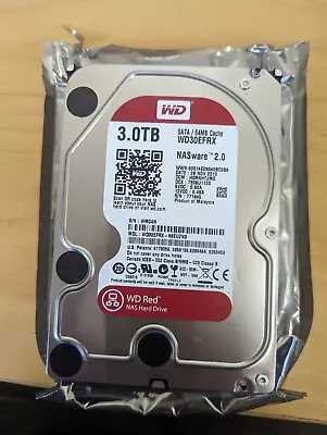 3TB WD Red NAS Hard Drive WD30EFRX SATA Internal Drive • £35