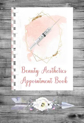 £9.75 • Buy Personalised A4 Appointment Book/Diary - Beauty - Aesthetics - BP11