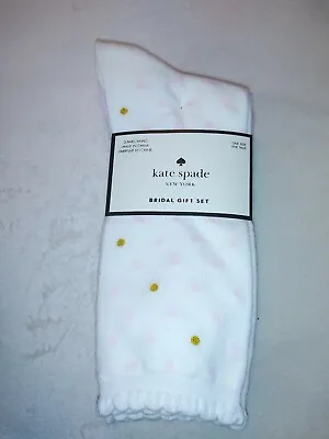 £22.58 • Buy Kate Spade New York Bride Bridesmaid Bridal Party Socks Gifts OSFA NWT