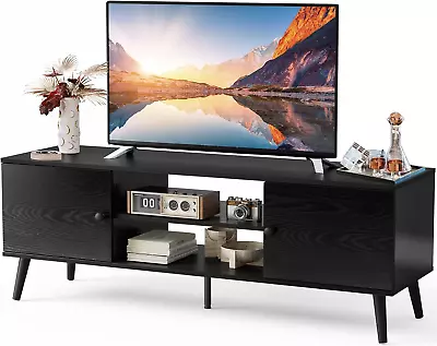 TV Stand For 65 Inch TV Entertainment Center Media Console With Storage Cabinets • $85.67
