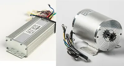 Electric Brushless GoKart Motor BOMA Style 2000W 48V  BLDC W Controller 40A Amp • $179.99