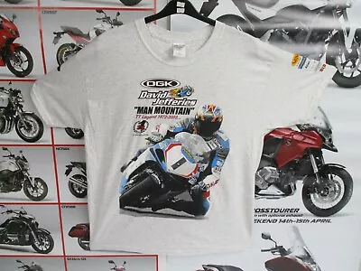£10 • Buy Iom Tt Vintage T Shirt David Jefferies 2004, Nos , Size Medium Or Xl