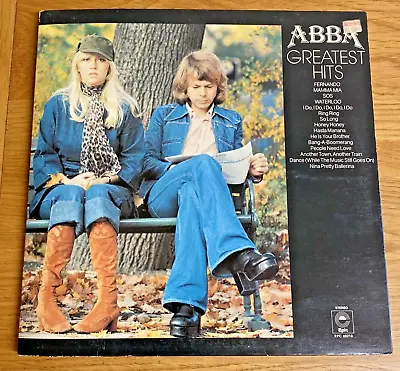 *** ABBA – Greatest Hits Vinyl LP 1976 Epic – EPC 69218 *** • £4.99