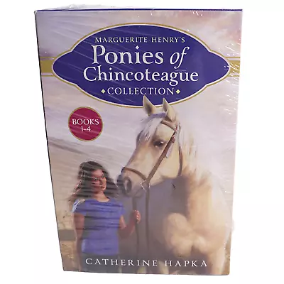 Marguerite Henry's Ponies Of Chincoteague Collection Books 1-4 Sealed Set • $22.99
