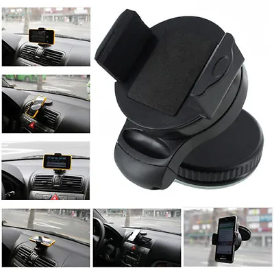 $6.15 • Buy 360 Rotatable In Car Windscreen Suction Mount Mobile Phone Holder Bracket Stand