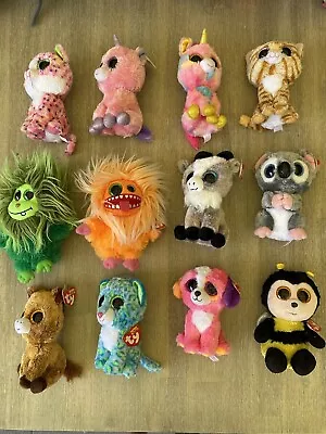 Ty Beanie Boos Bundle Bulk Lot Stuffed Animals Plush Soft Toys - Bundle 3 • $19.95