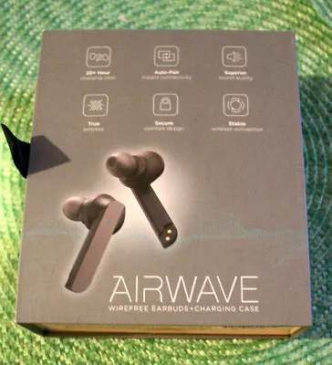 Merkury Innovations Airwave Wirefree Earbuds • $43