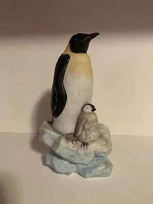 Polar Expedition Collection Maruri Fine Porcelain Emperor Penguins Figurine • $19.99