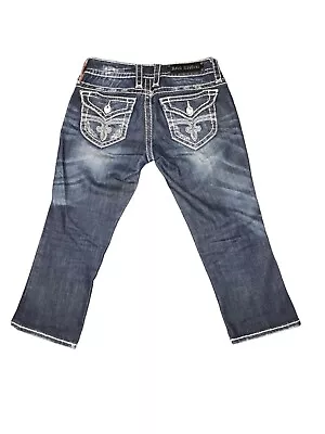 Rock Revival Eva Woman’s Capri Jeans 30 X 21 • $42