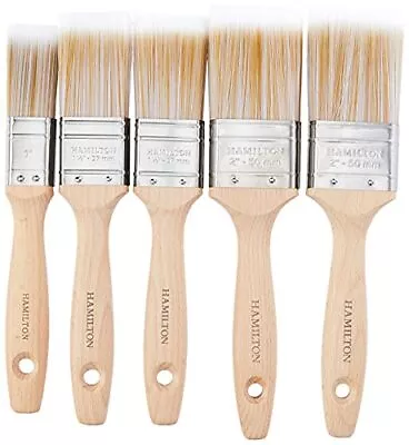 Hamilton Prestige Pure Synthetic Paint Brushes | 5 Box Set | Vapour Box | 1  2  • £18.60