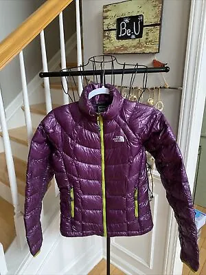 North Face Summit Series 800-fill Down Puffer Jacket Pertex Purple Sz Xs Pack It • $94.99