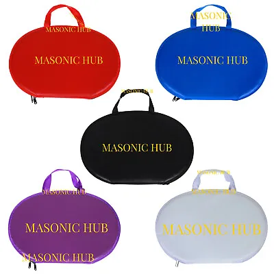 Masonic Regalia Chain Collar Case With Soft Padded Lining - 5 COLORS SELECTION • $49.99