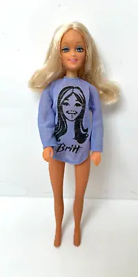Vintage Matchbox Disco Girls Doll Britt In Original Outfit 1970's Hasbro • £29.99